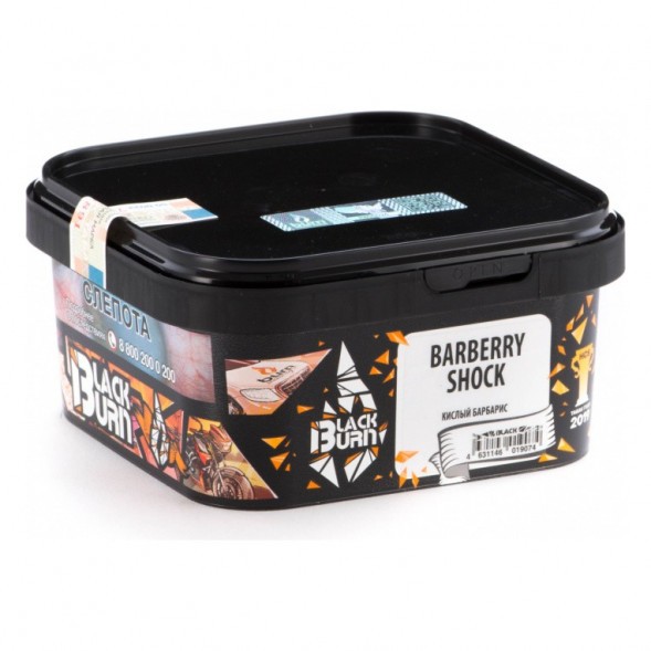 Табак BlackBurn - Barberry Shock (Кислый Барбарис, 200 грамм) купить в Барнауле