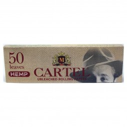 Бумага для самокруток Cartel - Organic Hemp Unbleached (50 штук)