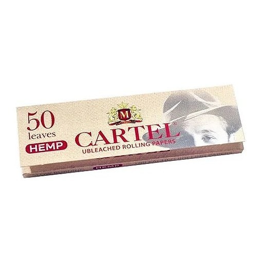 Бумага для самокруток Cartel - Organic Hemp Unbleached (50 штук) купить в Барнауле