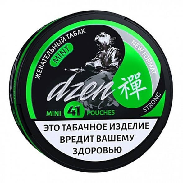 Табак жевательный DZEN Strong - Mint Mini (Мята Мини) купить в Барнауле