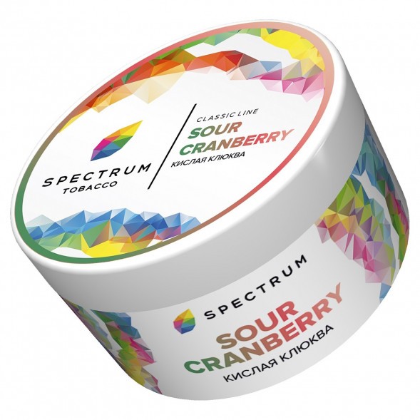 Табак Spectrum - Sour Cranberry (Кислая Клюква, 200 грамм) купить в Барнауле