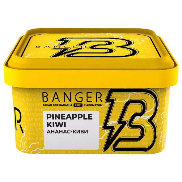 Табак Banger - Pineapple Kiwi (Ананас Киви, 200 грамм) купить в Барнауле