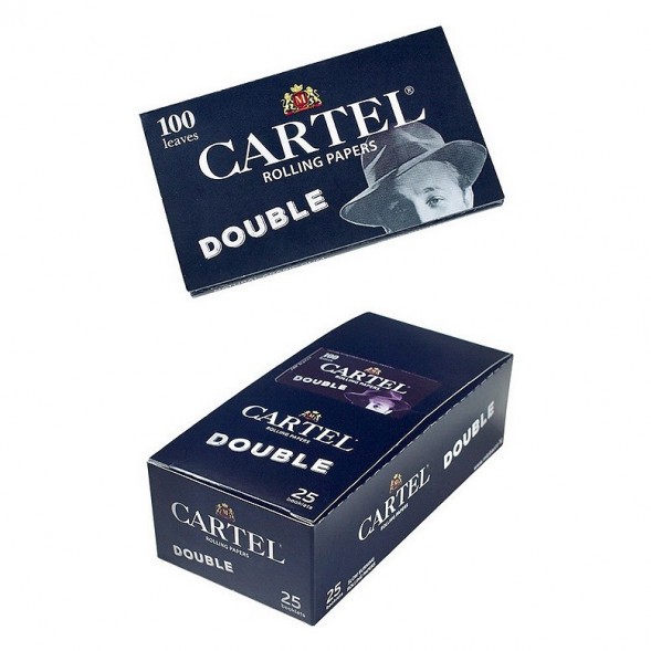 Бумага для самокруток Cartel - Double Black (100 штук) купить в Барнауле