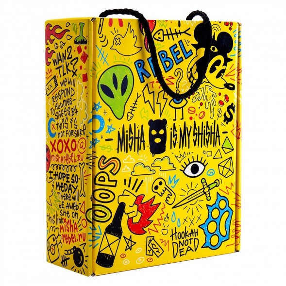 Кальян MISHA Rebel - Azure (Лазурный, Без Колбы) купить в Барнауле