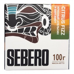 Табак Sebero - Citrus Fizz (Красный Апельсин и Бергамот, 100 грамм)