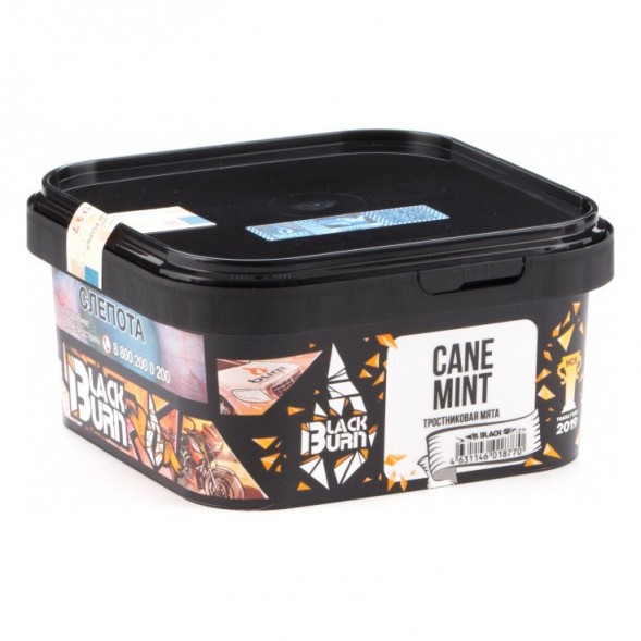 Табак BlackBurn - Cane Mint (Тростниковая Мята, 200 грамм) купить в Барнауле