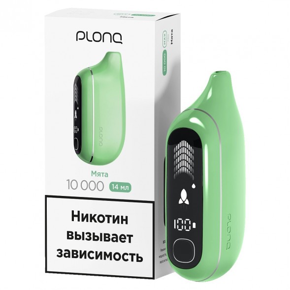 PLONQ MAX PRO - Мята (10000 затяжек) купить в Барнауле