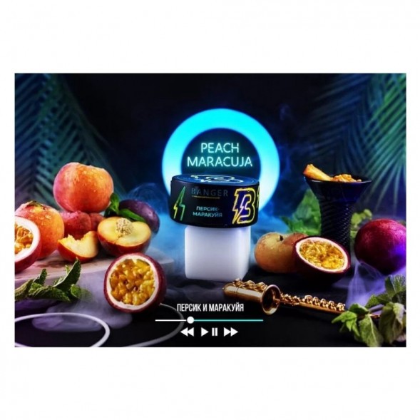 Табак Banger - Peach Maracuja (Персик, Маракуйя, 25 грамм) купить в Барнауле