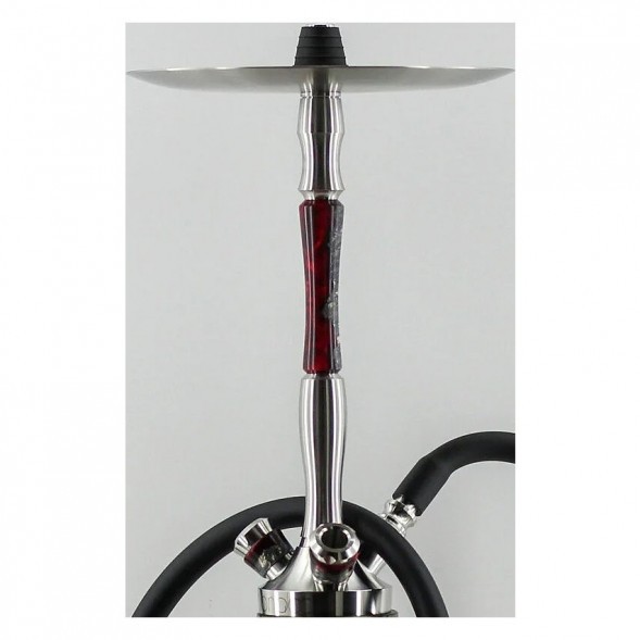 Кальян UNION - Fibonacci Гибрид (Чёрно-Красный, Без Колбы) купить в Барнауле