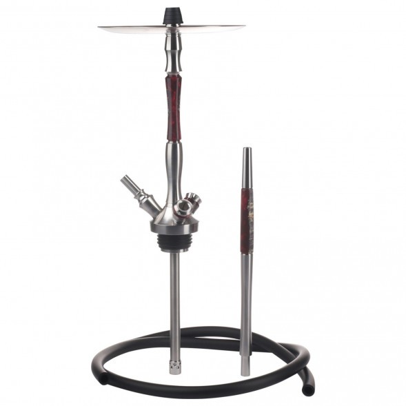 Кальян UNION - Fibonacci Гибрид (Чёрно-Красный, Без Колбы) купить в Барнауле