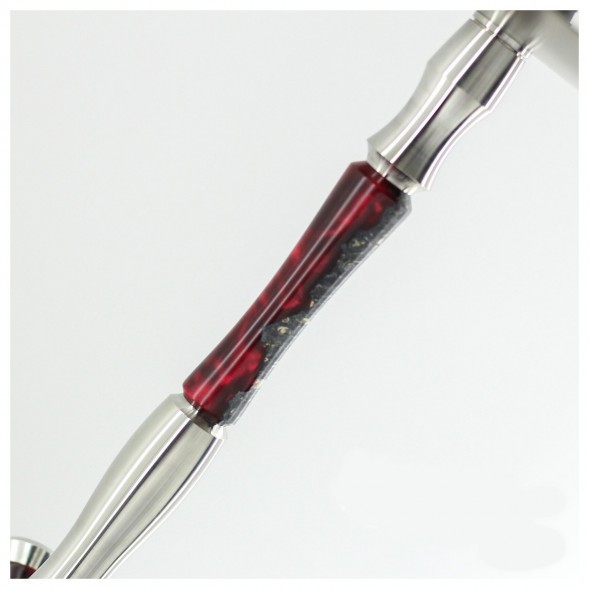 Кальян UNION - Fibonacci Гибрид (Чёрно-Красный, Без Колбы) купить в Барнауле