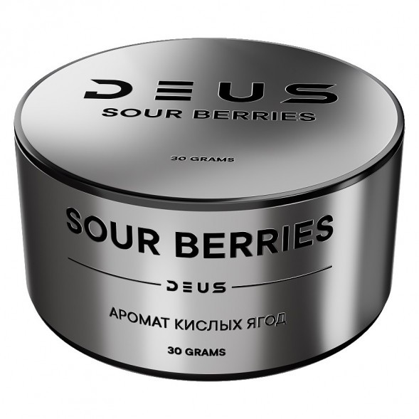 Табак Deus - Sour Berries (Кислые Ягоды, 30 грамм) купить в Барнауле