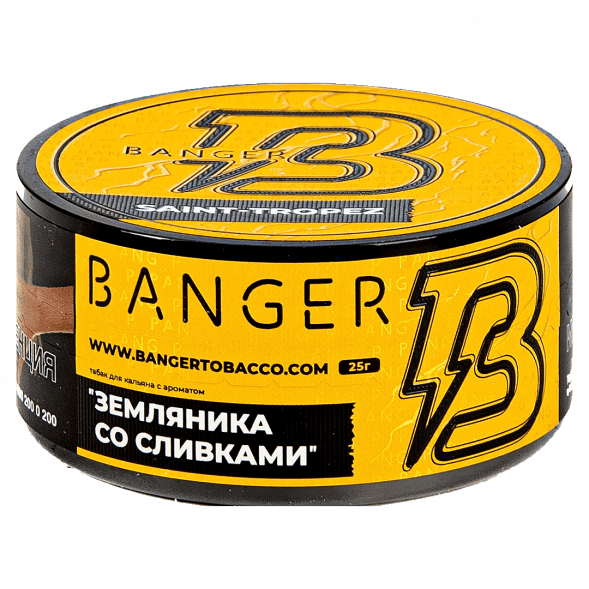 Табак Banger - Saint-Tropez (Земляника со Сливками, 25 грамм) купить в Барнауле