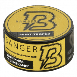 Табак Banger - Saint-Tropez (Земляника со Сливками, 25 грамм)