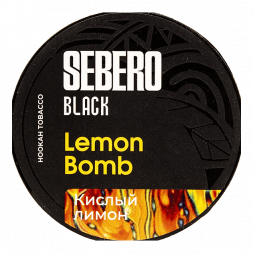 Табак Sebero Black - Lemon Bomb (Кислый Лимон, 100 грамм)