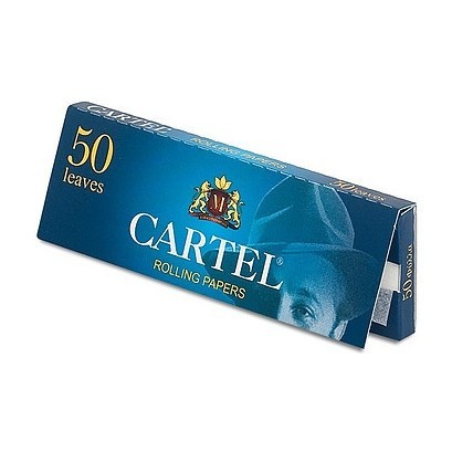 Бумага для самокруток Cartel - Blue (50 штук) купить в Барнауле