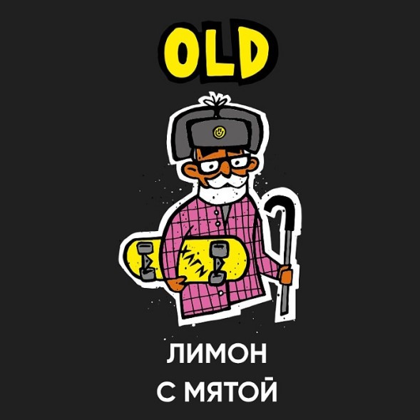 Табак Хулиган Hard - OLD (Лимон с Мятой, 200 грамм) купить в Барнауле