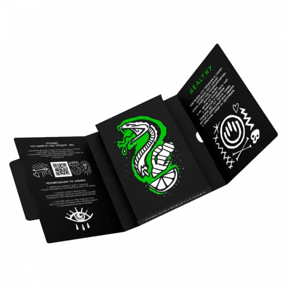 Табак Хулиган - Healthy (Имбирь и Лимон, 25 грамм) купить в Барнауле