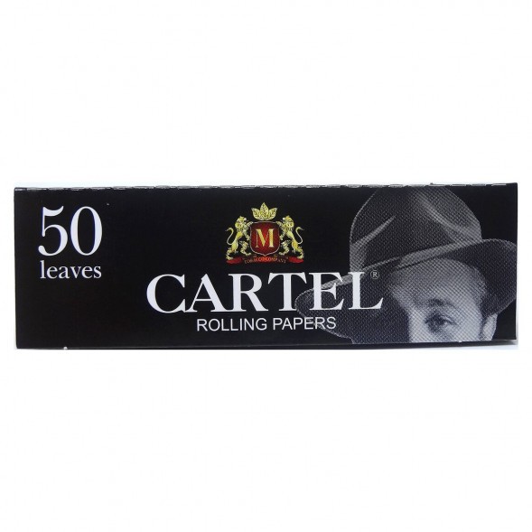 Бумага для самокруток Cartel - Black (50 штук) купить в Барнауле