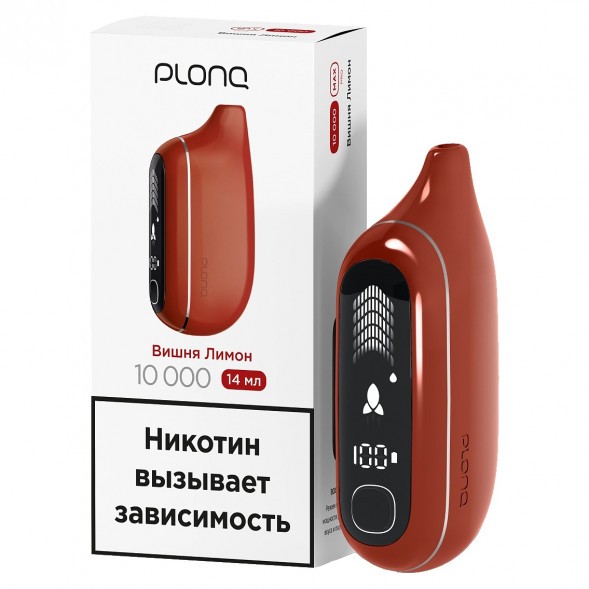 PLONQ MAX PRO - Вишня Лимон (10000 затяжек) купить в Барнауле