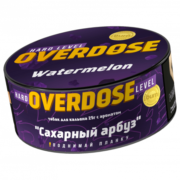 Табак Overdose - Watermelon (Сахарный Арбуз, 25 грамм) купить в Барнауле