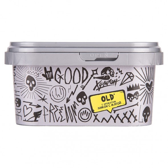 Табак Хулиган - OLD (Лимон с Мятой, 200 грамм) купить в Барнауле