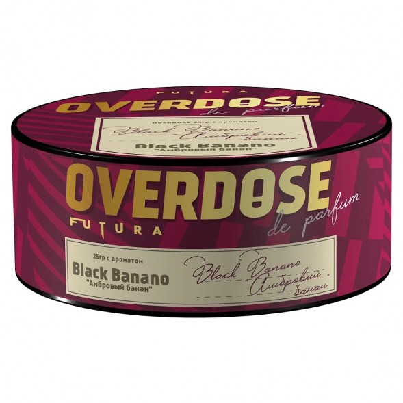 Табак Overdose - Black Banano (Амбровый Банан, 25 грамм) купить в Барнауле