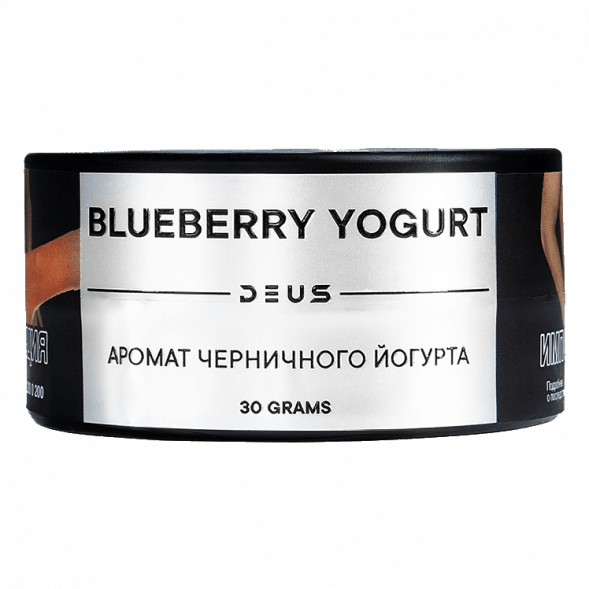 Табак Deus - Blueberry Yogurt (Черничный Йогурт, 30 грамм) купить в Барнауле