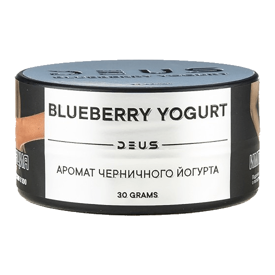 Табак Deus - Blueberry Yogurt (Черничный Йогурт, 30 грамм) купить в Барнауле