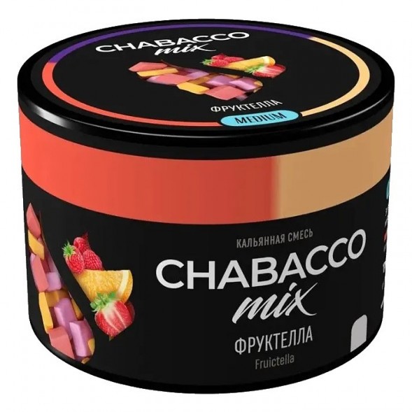 Смесь Chabacco MIX MEDIUM - Fruictella (Фруктелла, 40 грамм) купить в Барнауле
