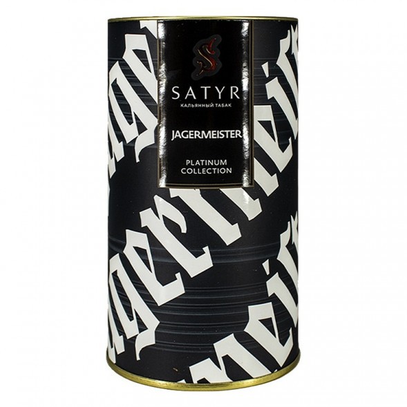 Табак Satyr Platinum - Jagermeister Limited Edition (Егермейстер Лимитед, 100 грамм) купить в Барнауле