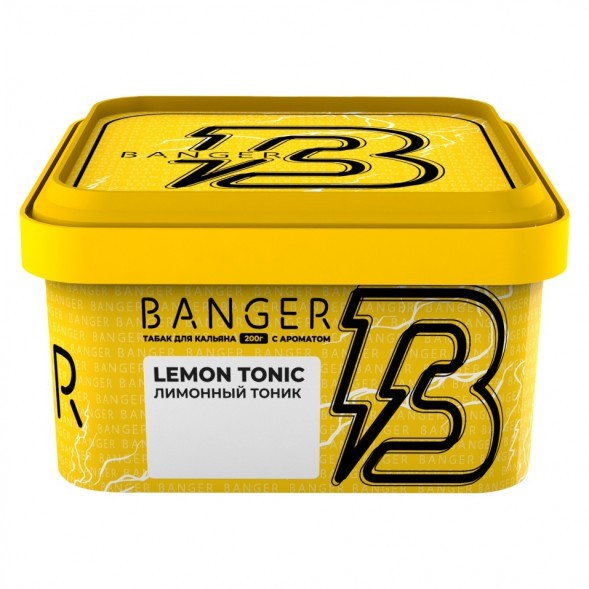 Табак Banger - Lemon Tonik (Лимонный Тоник, 200 грамм) купить в Барнауле