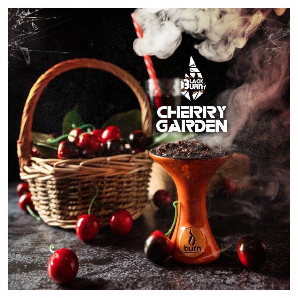 Табак BlackBurn - Cherry Garden (Черешневый Сок, 100 грамм) купить в Барнауле