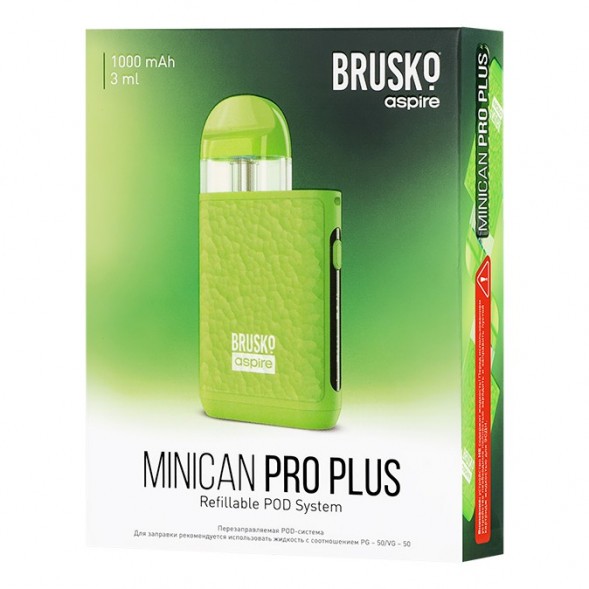 Электронная сигарета Brusko - Minican PRO Plus (Зеленый) купить в Барнауле