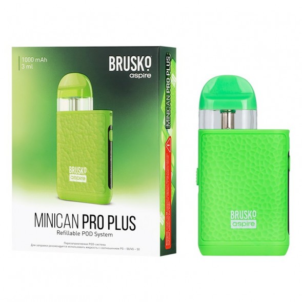 Электронная сигарета Brusko - Minican PRO Plus (Зеленый) купить в Барнауле