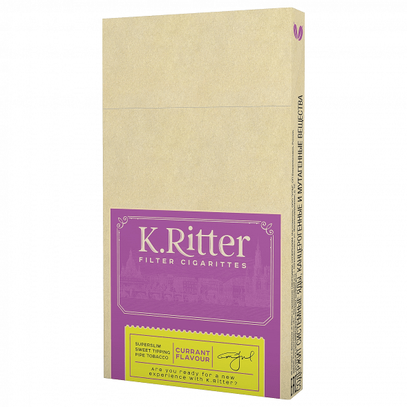 Сигариты K.Ritter - Currant SuperSlim (Смородина​​, 20 штук) купить в Барнауле