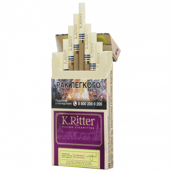Сигариты K.Ritter - Currant SuperSlim (Смородина​​, 20 штук) купить в Барнауле