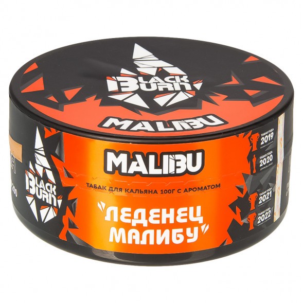 Табак BlackBurn - Malibu (Леденец Малибу, 100 грамм) купить в Барнауле