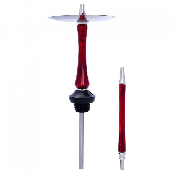 Кальян UNION - Sleek Акрил (Красный, Без Колбы) купить в Барнауле