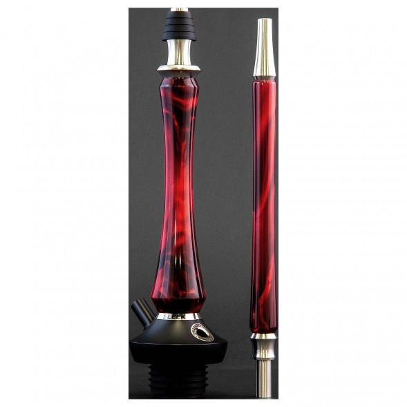 Кальян UNION - Sleek Акрил (Красный, Без Колбы) купить в Барнауле
