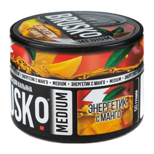 Смесь Brusko Medium - Энергетик с Манго (50 грамм) купить в Барнауле