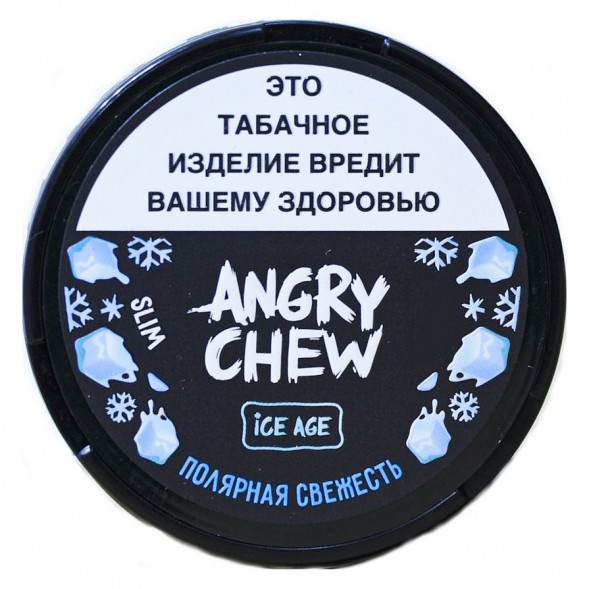 Табак жевательный Angry Chew Slim Medium - Полярная Свежесть (12 грамм) купить в Барнауле