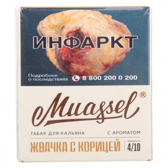 Табак Muassel Strong - Жвачка с Корицей (40 грамм) купить в Барнауле