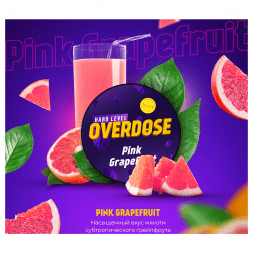 Табак Overdose - Pink Grapefuit (Розовый Грейпфрут, 25 грамм)