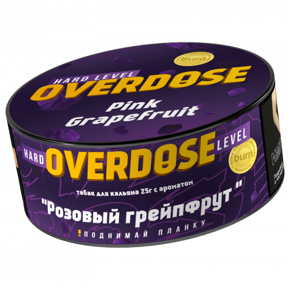 Табак Overdose - Pink Grapefuit (Розовый Грейпфрут, 25 грамм) купить в Барнауле