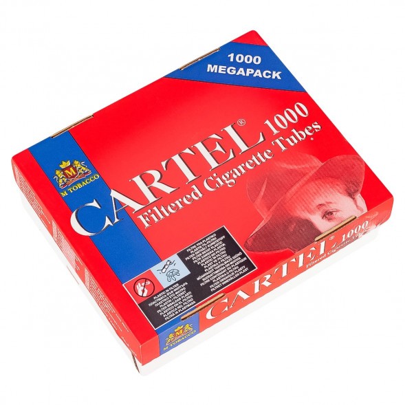 Гильзы сигаретные Cartel - 84x15 мм (1000 штук) купить в Барнауле