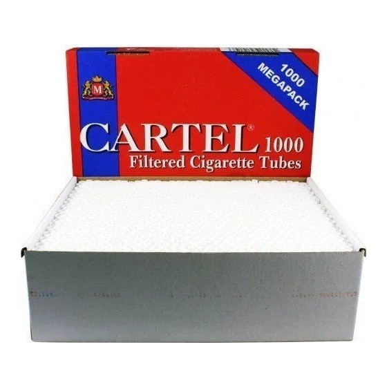 Гильзы сигаретные Cartel - 84x15 мм (1000 штук) купить в Барнауле