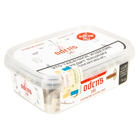 Табак жевательный ODENS - TAR Big (50 грамм, Россия) купить в Барнауле