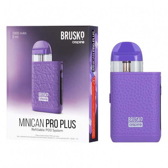 Электронная сигарета Brusko - Minican PRO Plus (Фиолетовый) купить в Барнауле