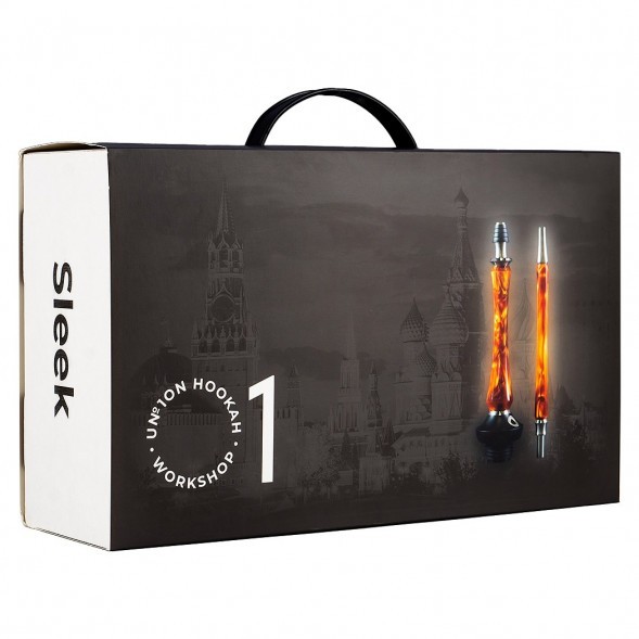 Кальян UNION - Sleek PVD Black (Чёрный, Без Колбы) купить в Барнауле